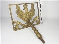 0898.jpg; 0898; Lessenaar van het voormalig Atheneum Illustre Daventria met adelaar; lessenaar