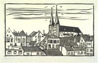 0978.1.jpg; 0978; Bergkerk gezien vanaf de bokkingshang; Deventer