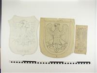 H1986-0002.3.1e-g.jpg; H1986-0002.3; Ontwerptekeningen voor meubels en beeldhouwwerk; ontwerptekening