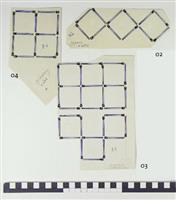 S2004-978.02,03,04.jpg; S2004-0978; Ontwerp voor "Selecta's jeugdkalender 1950"; ontwerp