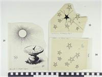 S2004-978.32,33,34.jpg; S2004-0978; Ontwerp voor "Selecta's jeugdkalender 1950"; ontwerp