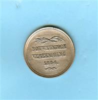 4106.3_kz.jpg; 4106; Medaille Bouwkundige Vereniging; gedenkpenning